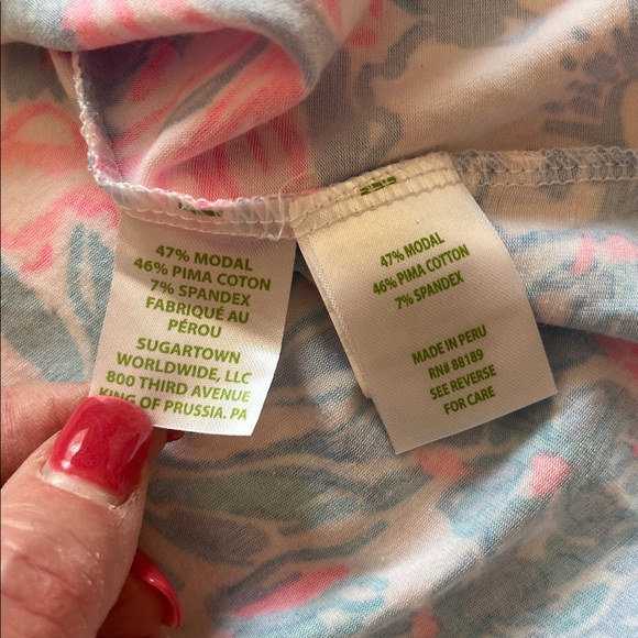 Lilly Pulitzer La Fortuna Blouse - Picture 5 of 6